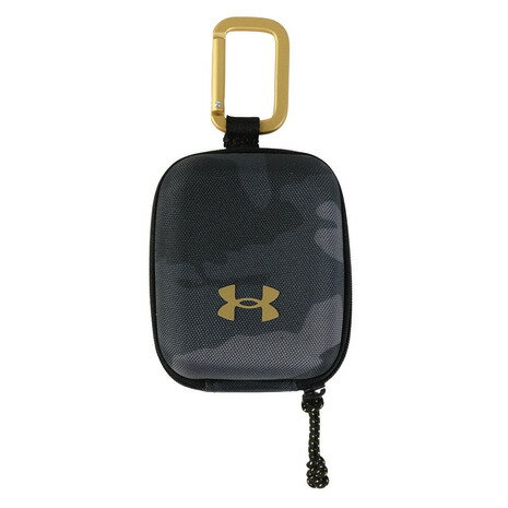アンダーアーマー（UNDER ARMOUR）（メンズ、レディース）マルチケース コンテイン マイクロケース 黒 1378573 006 ミニケース 小物入れ 撥水 カラビナ付き