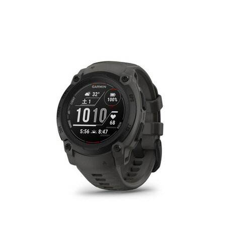 ガーミン（GARMIN）（メンズ、レディース）腕時計 Instinct E 40mm タフネスGPSウォッチ 010-02932-12 防水 黒