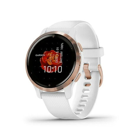 【ポイント最大10倍キャンペーン・要エントリー 8/4 20:00 - 8/5 23:59】ガーミン（GARMIN）（メンズ、レディース）スマートウォッチ 時計 Venu2S ヴェニュー2S White/Rose Gold 010-02429-63