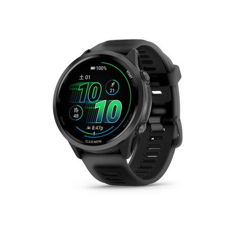 ガーミン（GARMIN）（メンズ、レディース）ランニングGPSウォッチ Forerunner 570 47mm Black 010-02971-30