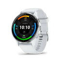 ガーミン(GARMIN)(メンズ、レディース)時計 フィットネスGPSウォッチ ヴェニュー 3V Venu 3V White 010-02784-40