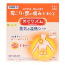 花王(メンズ、レディース)めぐりズム 蒸気の温熱シート 肌に直接貼るタイプ 無香料 4枚入り