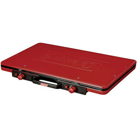 【5点10%OFF!まとめ買いクーポン☆8/11迄】コールマン(Coleman) バーナー コンロ パワーハウス LPツーバーナーストーブII レッド 2000021950 (メンズ、レディース)