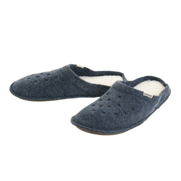 クロックス（crocs） クラシック スリッパ(Classic Slipper) NVY #203600-49U （Men's、Lady's）