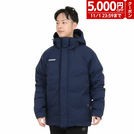 【5000円OFFクーポン対象 11/1迄】マムート（MAMMUT）（メンズ）ダウンジャケット アウター Icefall SO Thermo Hooded Jacket AF 1011-01940-5118