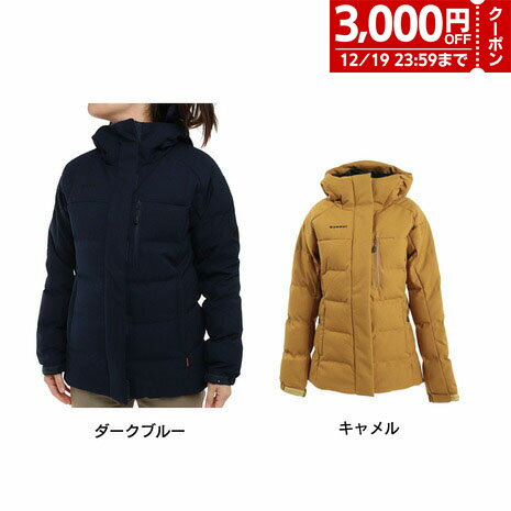 【3000円OFFクーポン対象 12/19迄】マムート（MAMMUT）（レディース）ダウンジャケット アウター 撥水 Roseg IN Hooded Jacket 1013-02200