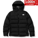 【3000円OFFクーポン対象 1/3迄】ノースフェイス（THE NORTH FACE）（メンズ、レディース）ダウンジャケット アウター 撥水 ビレイヤーパーカ ND92215 K