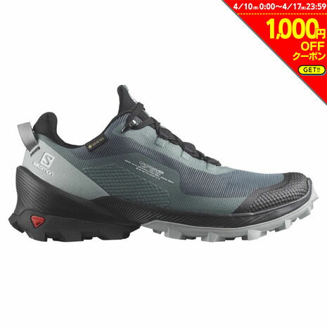 【6/10限定 エントリー＆対象4店舗買回りで最大P10倍】サロモン（SALOMON）（レディース）トレッキングシューズ ローカット CROSS OVER GORE-TEX ゴアテックス L41735700 防水 耐水のサムネイル
