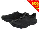 【1000円OFFクーポン対象 5/1迄】ホカ（HOKA）（メンズ）ハイキング アウトドアシューズ TRANSPORT トランスポート 1123153-BBLC ブラック スニーカー 替え紐付