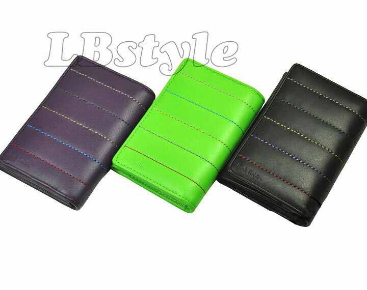 ポールスミス　名刺入れ　メンズ　paulsmith　名刺入れ　　レディース　ポールスミス　カードケース　ポール・スミス　Paul Smith ステッチ牛革　名刺入れ　ポールスミス200-0021