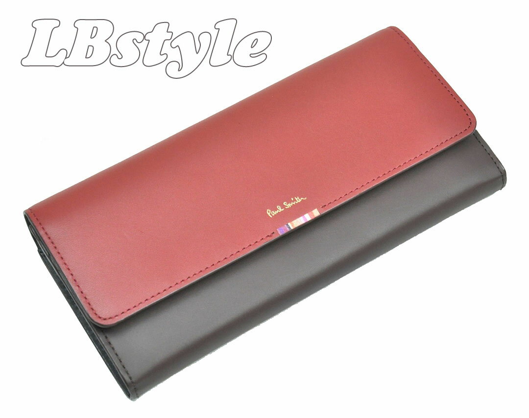 ポールスミス　長財布　レディース　ポール・スミス　長財布　レディース　ポールスミス　小銭入れ付き　長財布　paulsmith　メオーバーST牛革　婦人サイフ　長財布　ポールスミス100-1129