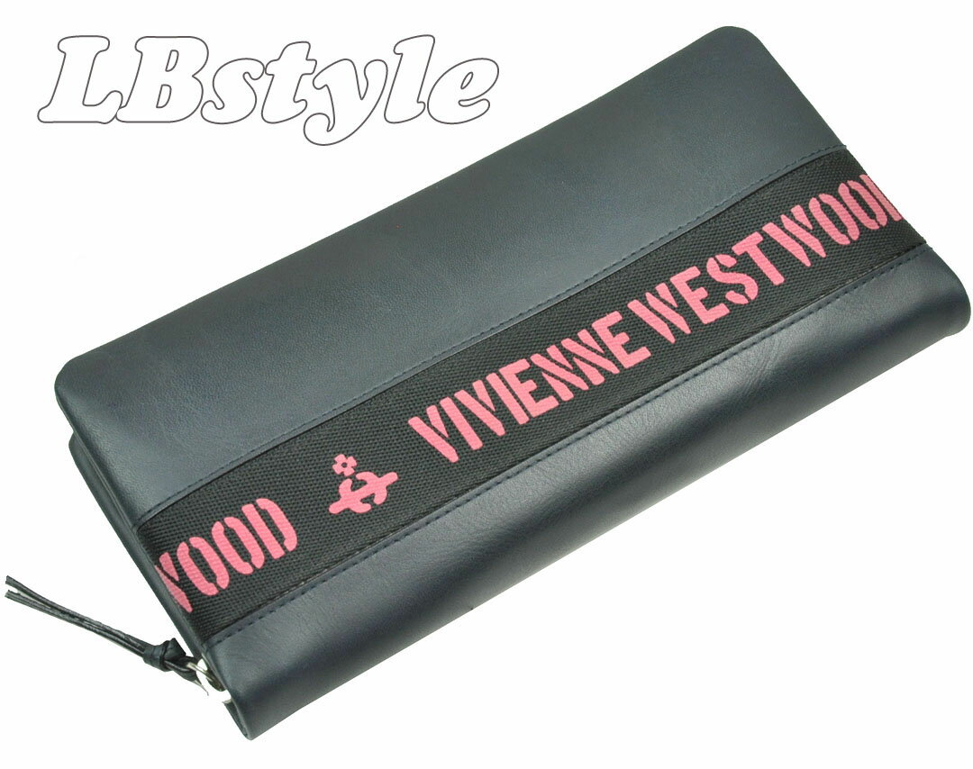 ヴィヴィアン　長財布　ヴィヴィアン・ウエストウッド　メンズ　レディース　ファスナー長財布　vivienne　westwood　ロゴベルト牛革　小銭入れ付き　長財布　紳士サイフ　ヴィヴィアン900-0873