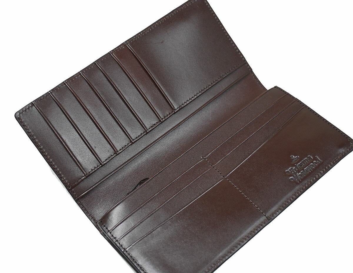 長財布　ヴィヴィアン・ウエストウッド　メンズ　長財布　vivienne　westwood　スマートVWK牛革　小銭入れ付き　長財布　紳士サイフ　ヴィヴィアン1700-0337