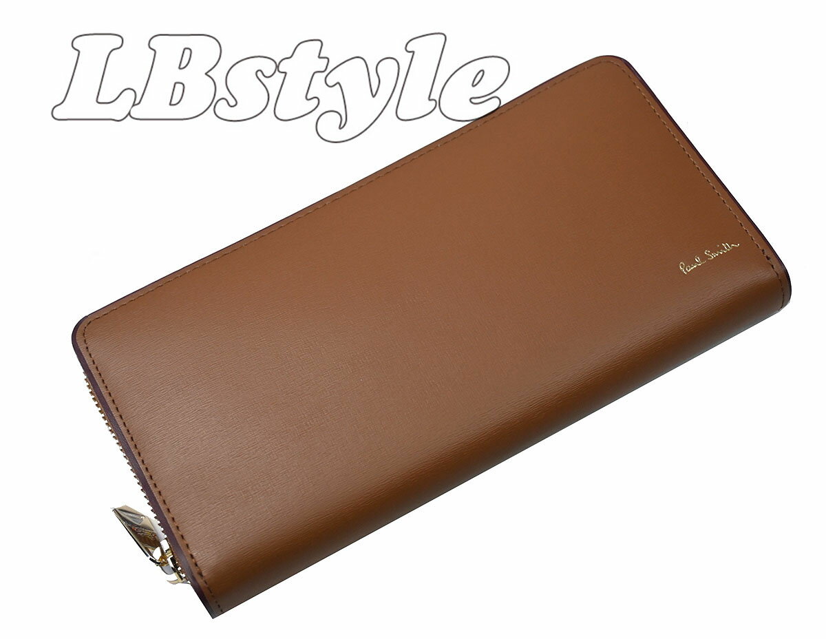 ポールスミス　長財布　メンズ　paulsmith　長財布　メンズ　ポール・スミス　MSエッジ牛革　小銭入れ付き　ファスナー長財布　ポールスミス900-1237