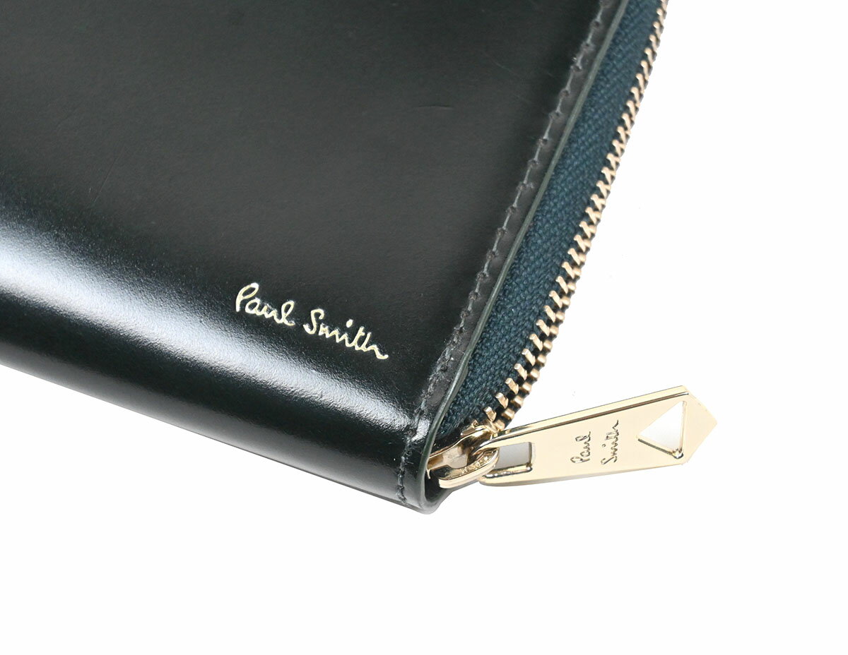paulsmith　長財布　メンズ　ポールスミス　長財布　メンズ　ポール・スミス　コードバン23馬革/牛革　小銭入れ付き　ファスナー長財布　ポールスミス1700-0244