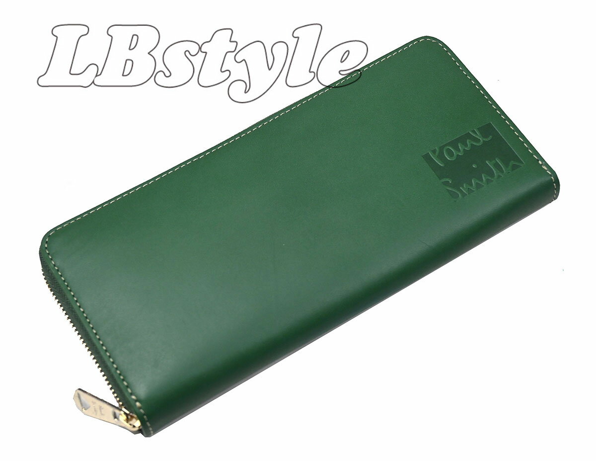Rakuten - ポールスミス　長財布　Paul Smith　ファスナー長財布　Paulsmith　ステッチハイライ牛革　長財布　ポール・スミス　 ギフト プレゼント 紳士財布　ポールスミス900-1285