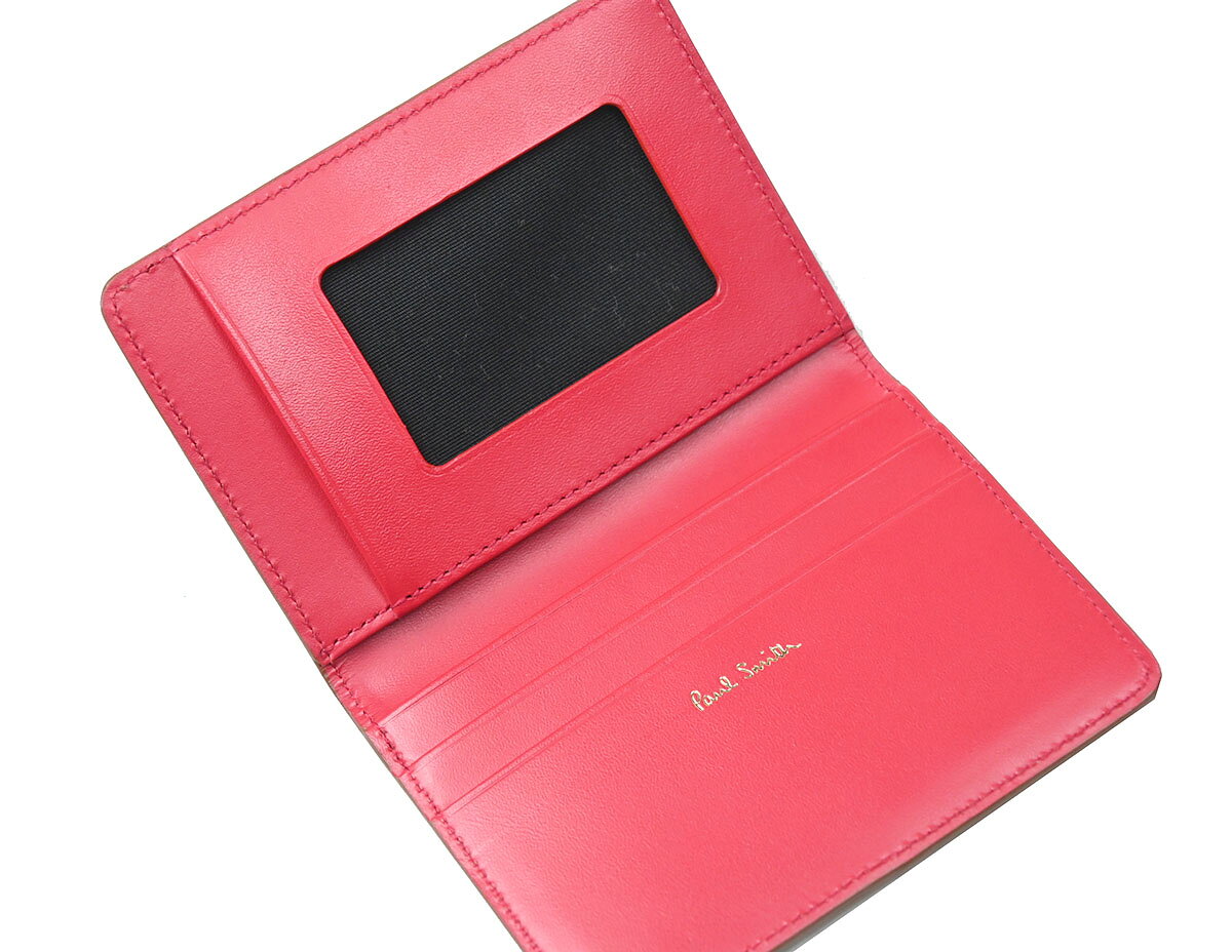 ポールスミス　定期入れ　メンズ　レディース　paulsmith　カードケース　プレゼント　ギフト用　ポール・スミス　Paul Smith　カードケース　WSTディテール牛革　定期入れ　ポールスミス200-2117 3