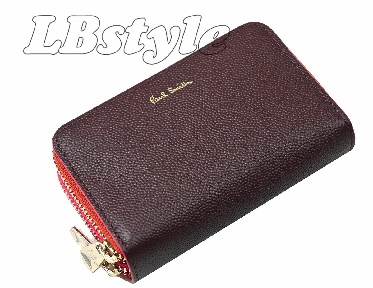 Paul Smith - ポールスミス　財布　メンズ　ポールスミス　カードケース　レディース　paulsmith　Wジップ羊革　小銭入れ財布　カードケース　ファスナー財布　ポールスミス　カードケース　ポール・スミス　キーホルダー付き　ポールスミス200-2353