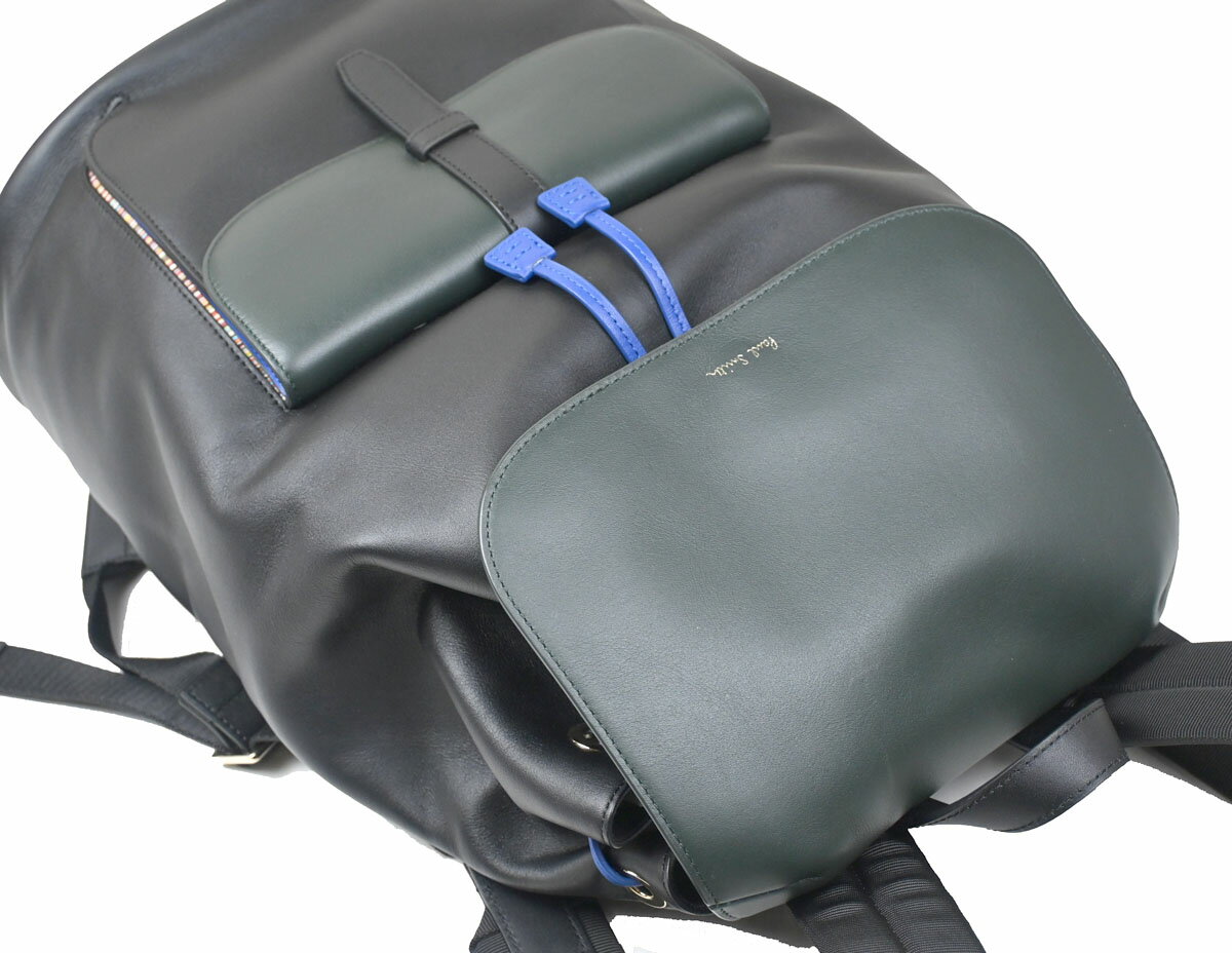 ポールスミス　リュックサック　メンズ　ポールスミス　レディース　リュックサックバッグ　paulsmith　レザー　牛革　リュックサック ポール・スミス2300-1095