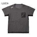 【ポケット付き Tシャツ / カットソー】LUC+(ルクタス) / モクグレー / ユニセックス / メンズ / レディース / スポーツ