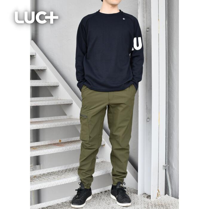 【 ウォームアップパンツ】 LUC+(ルクタス) / カーキ/ ユニセックス / スポーツ