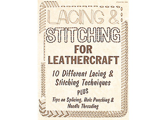 レース＆ステッチング【メール便選択可】 [協進エル] レザークラフト書籍 参考書（洋書）