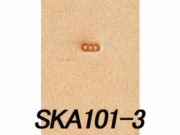 SK刻印 SKA101-3 3mm【メール便選択可】 [クラフト社] レザークラフト刻印 SK刻印/クラフト社