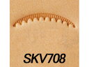 SK刻印 SKV708 17.5mm【メール便選択可】 [クラフト社] レザークラフト刻印 SK刻印/クラフト社