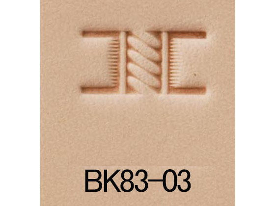 バリーキング刻印 バスケット BK83-03 11mm【送料無料】 【メール便選択可】 [協進エル] レザークラフト刻印 バリーキング刻印/協進エル