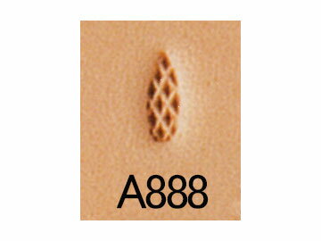 バックグランド A888 7mm【メール便選択可】 [クラフト社] レザークラフト刻印 刻印（A～Z）/クラフト社
