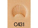 カモフラージュ C431 10mm【メール便選択可】 [クラフト社] レザークラフト刻印 刻印（A～Z）/クラフト社