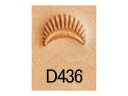 ボーダースタンプ D436 9mm【メール便選択可】 [クラフト社] レザークラフト刻印 刻印（A～Z）/クラフト社