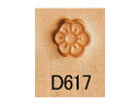 ボーダースタンプ D617 7mm【メール便選択可】 [クラフト社] レザークラフト刻印 刻印（A～Z）/クラフト社
