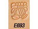 エキストラスタンプ E693 15mm【メール便選択可】 [クラフト社] レザークラフト刻印 刻印（A～Z）/クラフト社