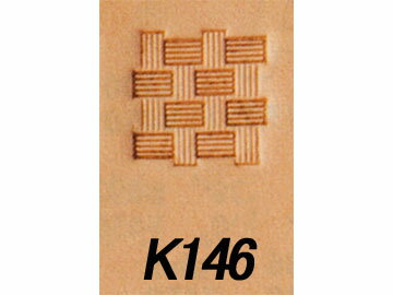 ニュースタンプ K146 13.5mm【メール便選択可】 [クラフト社] レザークラフト刻印 刻印（A～Z）/クラフト社