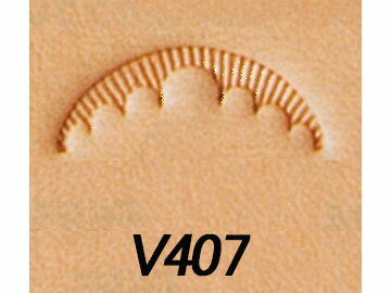 ベンナー V407 17mm  レザークラフト刻印 刻印（A～Z）/クラフト社