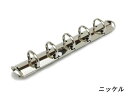 「ハ4」 200個入　ハトメ　鳩目　穴径4mm　丸潰しハトメ　厚材質　高品質メッキ加工　鉄製　ハトメ 4mm　はとめ　ハトメリング 金具　内径4mm　座金付　バッグ/ベルトに　足長3mm　傘径8mm