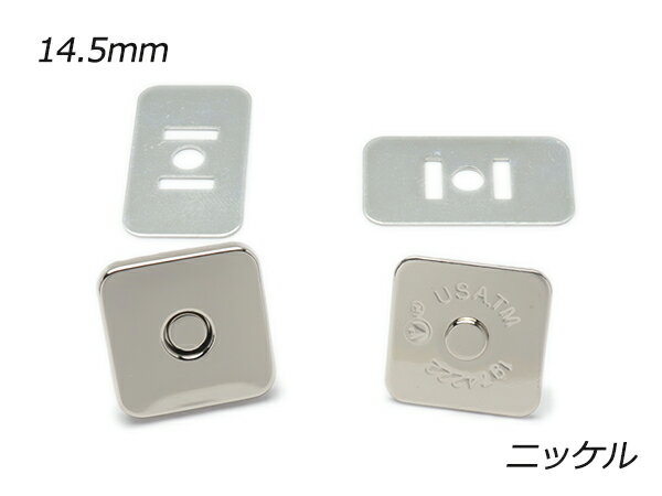 ޥͥå  ˥å 14.514.5mm 1ڥ᡼ġ [Ѥä] 쥶եȶ ޥͥå