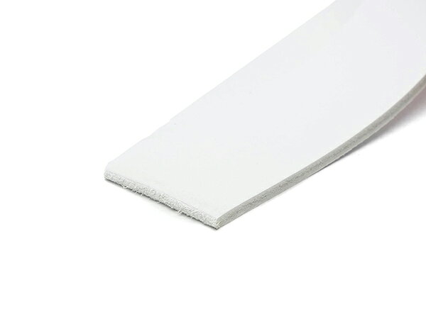DAKOTAベルト 白 30mm巾×130cm 3.3mm前後 1本[レザークラフトぱれっと] レザークラ...