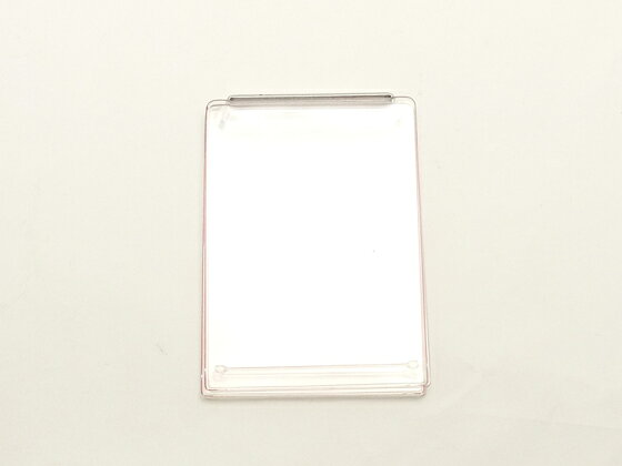 【在庫処分品】カードケースタテ型（8面） 6.5×9.5cm【メール便選択可】 [クラフト社] レザークラフト副資材 カードケース