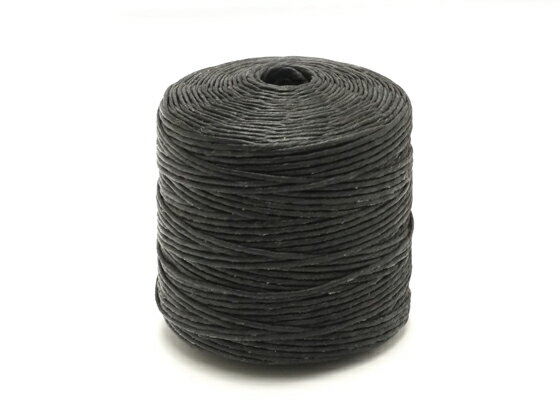 シニューヘヴィタイプ 黒/白[レザークラフトぱれっと] レザークラフト工具 糸