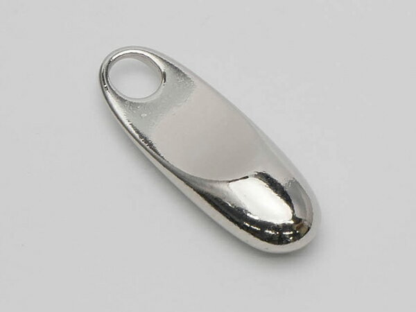 ファスナー用引手 ティアドロップ 大 全4色 37×13mm 1ヶ/10ヶ/100ヶ【メール便選択可】 [レザークラフ..