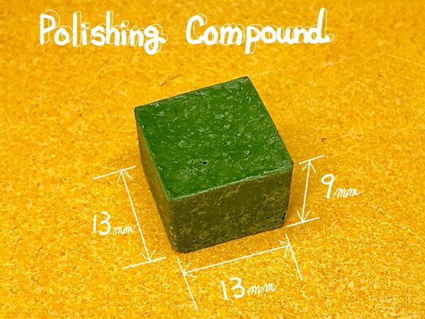 ミニ青棒（研磨剤） 約13mm【メール便選択可】 [レザークラフトぱれっと] レザークラフト工具 ケア用品 研ぎ具