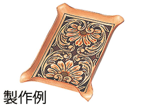 ペントレイキット 無地 20×13cm【メール便選択可】 [クラフト社] レザークラフト皮革キット トレー