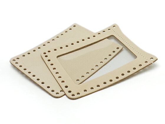 かがりシリーズ タテ型パス入れキット 無地 10×8cm【メール便選択可】 [協進エル] ...
