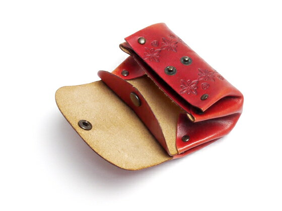 ぷっくり小銭入れキット[タンロー] 全4色 10x7x4cm【メール便選択可】 [レザークラ...