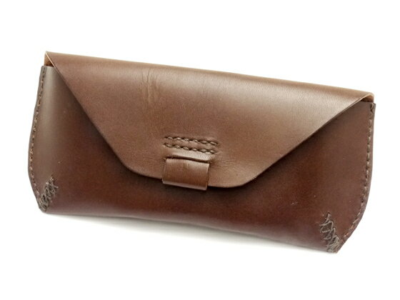 【型紙】メガネケース H8×W18×D2.5cm【メール便選択可】 [レザークラフトぱれっと] レザークラフト型紙..