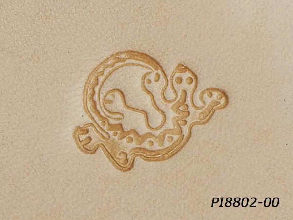 ミニ絵刻印 リザード 16×12mm【メール便選択可】 [レザークラフトぱれっと] レザークラフト刻印 ミニ絵..