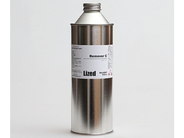 【Lized】リムーバーC 500ml[ぱれっと] レザークラフト染料 溶剤 接着剤 Lized