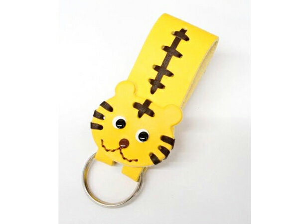 ■型番：Pkit349■商品名：【とらシリーズ】とらのループキーホルダーキット■販売価格：935円（税込）　/　850円（税抜）■メール便について：メール便（220円）対応商品です。■発送予定目安：4日以内（日祝日は除く）■色：イエロー■サ...